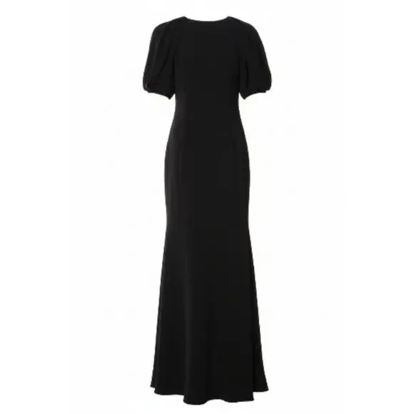 NEW $880 BADGLEY MISCHKA Long Dress 4 Tailored Flowy Formal Classic Prom  Event